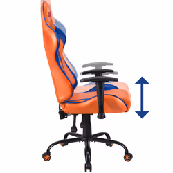 Subsonic DBZ Siège de jeu sur PC Siège capitonné Gris, Orange - Vue supplémentaire 6