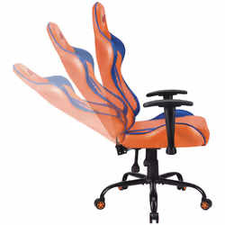Subsonic DBZ Siège de jeu sur PC Siège capitonné Gris, Orange - Vue supplémentaire 7