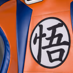 Subsonic DBZ Siège de jeu sur PC Siège capitonné Gris, Orange - Vue supplémentaire 9