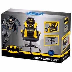 Subsonic Batman Junior Siège de jeu sur PC Siège capitonné Noir, Jaune - Vue supplémentaire 11