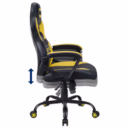 Subsonic Batman Junior Siège de jeu sur PC Siège capitonné Noir, Jaune - Vue supplémentaire 6