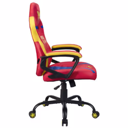 Subsonic SA5573-W1 Siège pour jeu vidéo Siège de jeu sur PC Siège capitonné Bleu, Rouge, Jaune - Vue supplémentaire 4