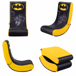 Subsonic SA5610-B1 Siège pour jeu vidéo Siège de jeu universel Siège capitonné Noir, Jaune