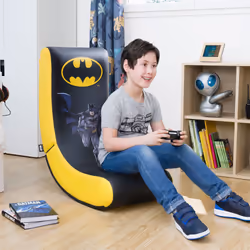 Subsonic SA5610-B1 Siège pour jeu vidéo Siège de jeu universel Siège capitonné Noir, Jaune
