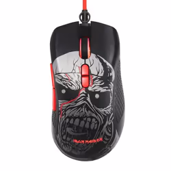 Souris de jeu - Subsonic - Iron Maiden - Filaire - Rétro éclairage LED - Ergonomique