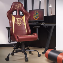 Subsonic Hogwarts Siège de jeu sur PC Siège capitonné Marron - Vue supplémentaire 4