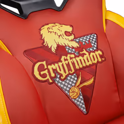 Subsonic Junior Griffindor Siège de jeu sur PC Siège capitonné Orange, Rouge - Vue supplémentaire 4