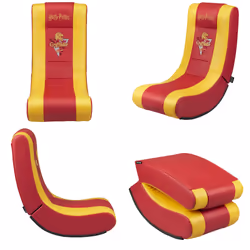 Subsonic SA5610-H1 Siège pour jeu vidéo Siège de jeu sur console Siège capitonné Rouge, Jaune