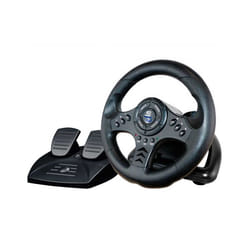 Subsonic SA5426-NG accessoire de jeux vidéo Noir USB Volant + pédales PC, PlayStation 4, Xbox One, Xbox Series X