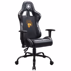 Subsonic SA5609-C1 Siège pour jeu vidéo Siège de jeu sur PC Siège capitonné Noir