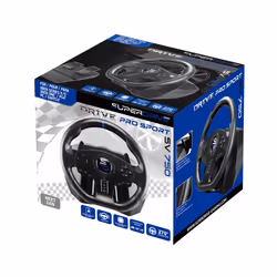 Subsonic SV750 Noir USB Volant + pédales Nintendo Switch, PC, PlayStation 4, Xbox One