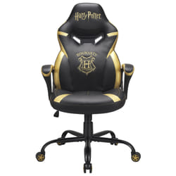 Subsonic Junior Hogwarts Siège de jeu sur PC Siège capitonné Noir, Jaune