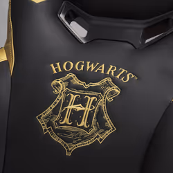 Subsonic Junior Hogwarts Siège de jeu sur PC Siège capitonné Noir, Jaune - Vue supplémentaire 10