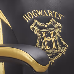 Subsonic Junior Hogwarts Siège de jeu sur PC Siège capitonné Noir, Jaune - Vue supplémentaire 11