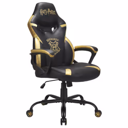 Subsonic Junior Hogwarts Siège de jeu sur PC Siège capitonné Noir, Jaune