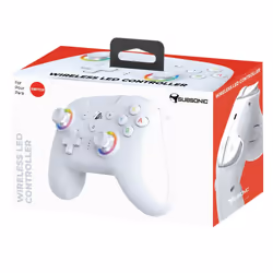 Subsonic SA5633-2 accessoire de jeux vidéo Blanc Bluetooth Manette de jeu Nintendo Switch - Vue supplémentaire 7