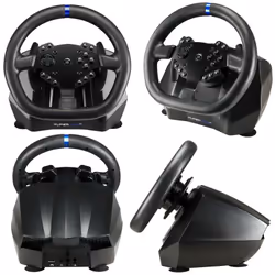 Subsonic SA5640-NG accessoire de jeux vidéo Noir Volant + pédales PC, PlayStation 4, Xbox One, Xbox One S, Xbox One X