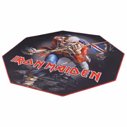 Tapis de sol gamer - SUBSONIC - Iron Maiden - Antidérapant - Ultra-résistant - Noir
