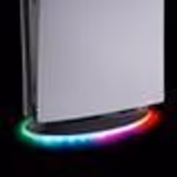Socle vertical refroidisseur PS5 avec LED - PlayStation 5 - Blanc - RVB