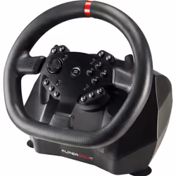 Subsonic SA5659 accessoire de jeux vidéo Noir USB Volant + pédales Numérique PlayStation 4, Xbox One, Xbox One S, Xbox One X, Xbox Series S, Xbox Series X