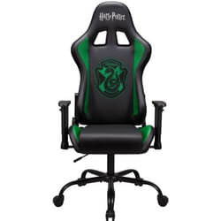 Chaise gaming - Harry Potter - Serpentard - Dossier baquet - Accoudoirs réglables - Confort optimal