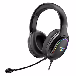 Subsonic Casque audio gaming LED Spectra, Avec fil, Jouer, 20 - 20000 Hz, Casque, Noir
