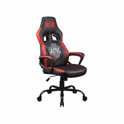 Subsonic SA5642-A1 Siège pour jeu vidéo Siège de jeu universel Siège capitonné Noir, Rouge, Blanc