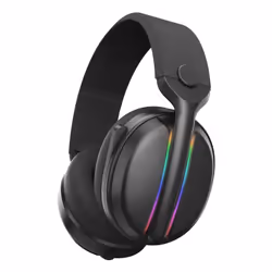Subsonic TITRE - Vektra casque gaming sans fil pour PS5 PS4 PC Xbox Switch, casque gamer à LED avec hauts parleurs 7.1, micro ...