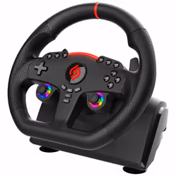 Subsonic Superdrive 270 GT Noir USB Volant + pédales Nintendo Switch, Nintendo Switch 2, PC, PlayStation 4, Xbox One, Xbox Series S, Xbox Series X - Vue supplémentaire 3