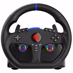 Subsonic Superdrive 270 GT-5 Noir USB Volant + pédales Nintendo Switch, Nintendo Switch 2, PC, PlayStation 4, PlayStation 5, Xbox One, Xbox Series S, Xbox Series X - Vue supplémentaire 2