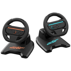 Subsonic - Lot de 2 volants de course pliable pour Joy-Con Nintendo Switch et Switch 2 - stand et support ventouses