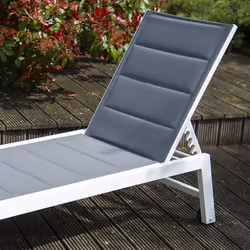 Happy Garden 1281GW chaise d'extérieur Gris - Vue supplémentaire 5