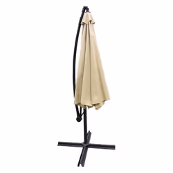 Happy Garden PAR542C-C parasol de terrasse Rond Beige