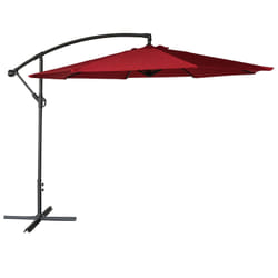 Happy Garden PAR542R parasol de terrasse Rond Rouge