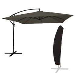 Happy Garden PAR545G-C parasol de terrasse Carré Gris