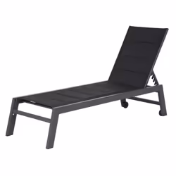 Happy Garden LOT1281NN chaise d'extérieur Noir