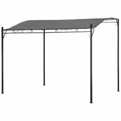 Happy Garden GAZ13G, Pergola, Gris, 3000 mm, 2500 mm, 21 kg, 2540 mm