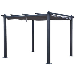 Happy Garden GAZ14G Tonnelle, palissade et store de jardin Pergola