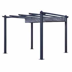 Happy Garden GAZ14G Tonnelle, palissade et store de jardin Pergola - Vue supplémentaire 2