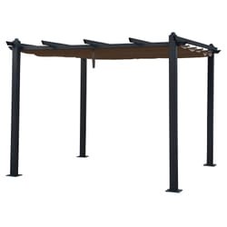 Happy Garden GAZ14T Tonnelle, palissade et store de jardin Pergola