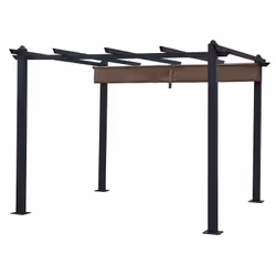 Happy Garden GAZ14T Tonnelle, palissade et store de jardin Pergola