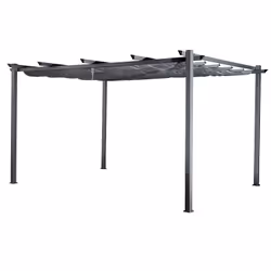 Happy Garden GAZ15G, Pergola, Gris, 4050 mm, 2985 mm, 30 kg, 2920 mm