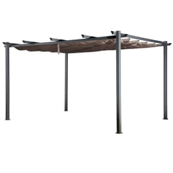 Happy Garden GAZ15T Tonnelle, palissade et store de jardin Pergola