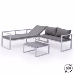 Happy Garden 1271GW ensemble de meubles de jardin Blanc