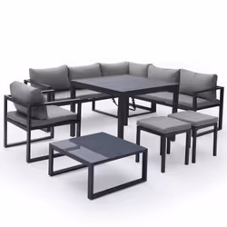 Happy Garden 1272GA, Gris, 7 siège(s), 1430 mm, 705 mm, 765 mm, 35 kg