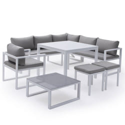 Happy Garden 1272GW ensemble de meubles de jardin Blanc
