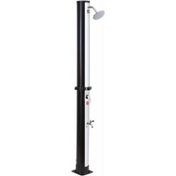 Happy Garden - Douche solaire fidgi noire et argent 35L