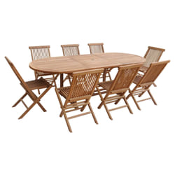 Happy Garden SETTEC04 ensemble de meubles de jardin Bois