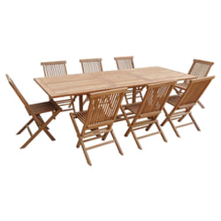Happy Garden SETTEC05 ensemble de meubles de jardin Bois