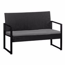 Happy Garden 903NG ensemble de meubles de jardin Noir